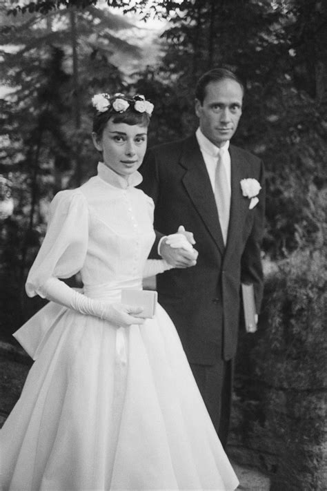 audrey hepburn wedding.